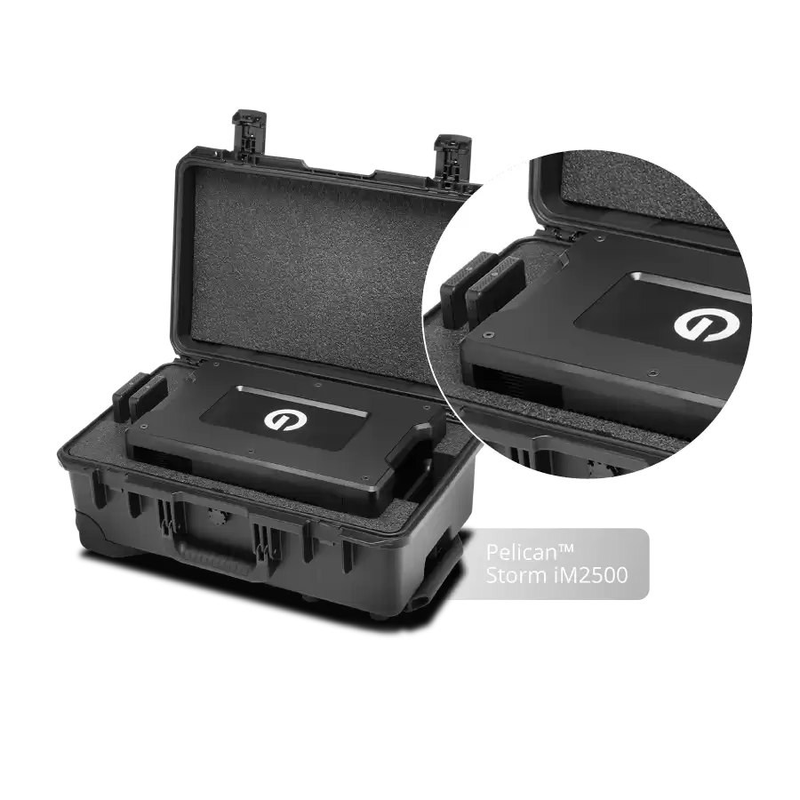 G-Speed Shuttle XL Pelican Case Open- Zoom Image