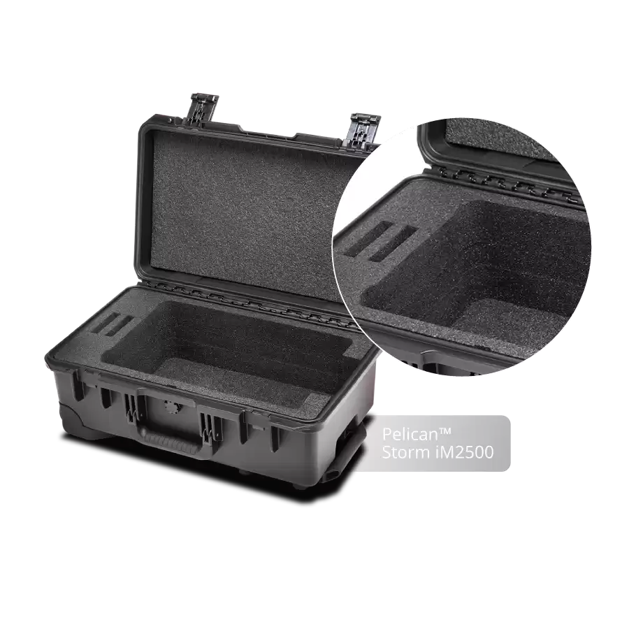 G-Speed Shuttle XL Pelican Case Open Empty- Zoom Image