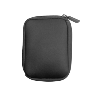 My Passport Case Neoprene Black Back Right