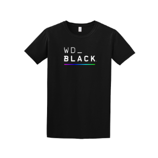 WD Black Color Bar T-Shirt