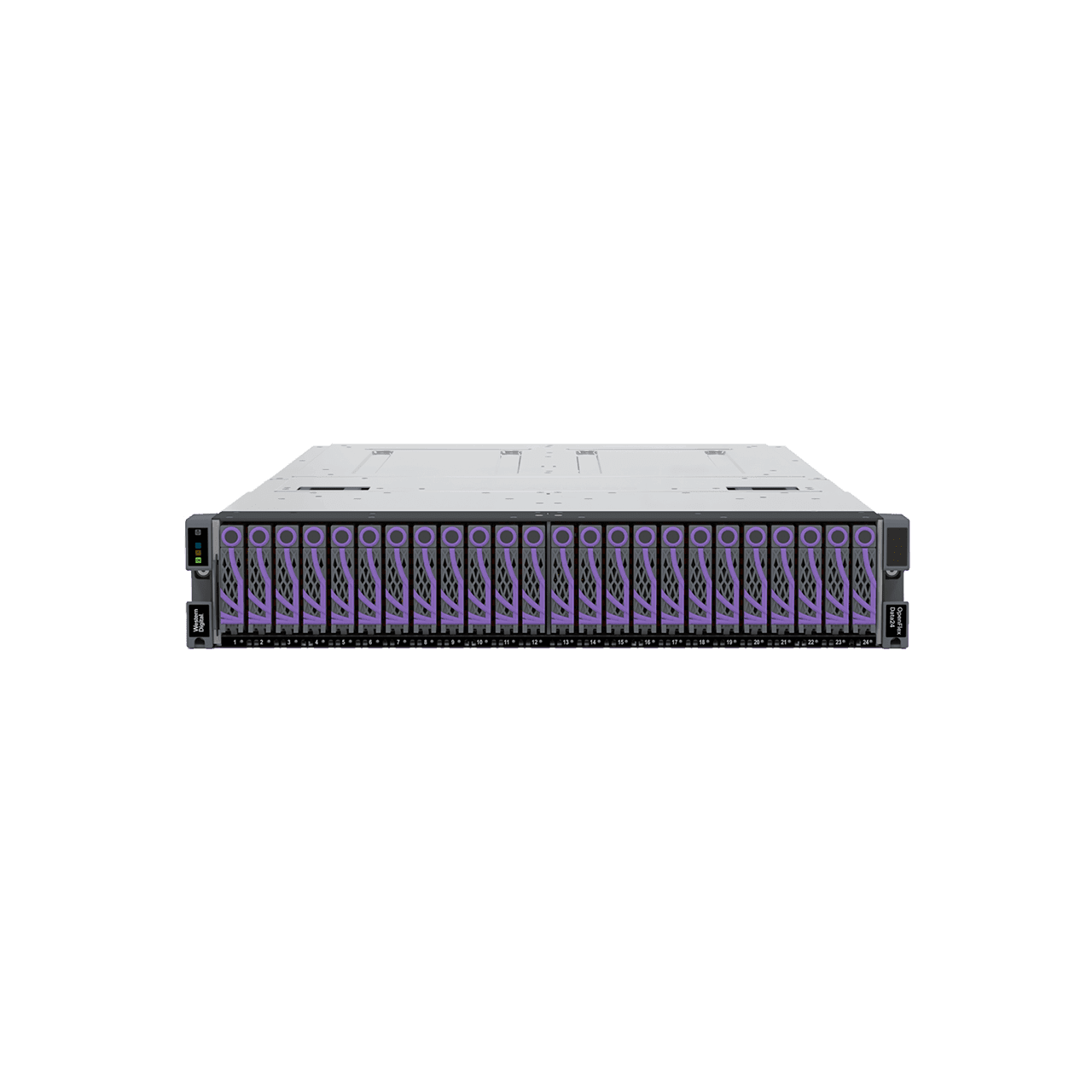 Data24 NVMe of Storage Platform Front
