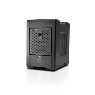 G-RAID Shuttle 4 Thunderbolt 3 Storage Left Side View