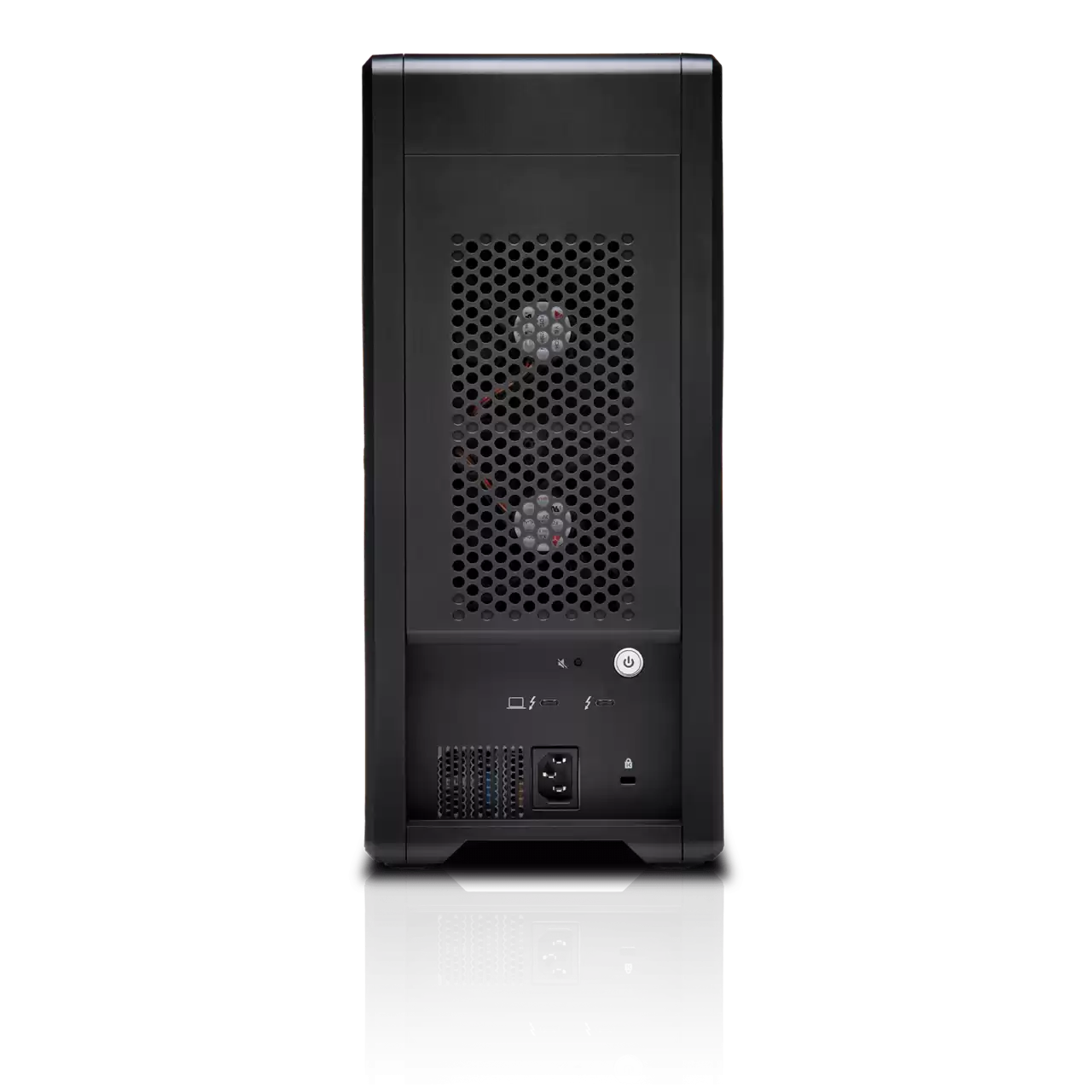G-RAID Shuttle 8 Thunderbolt 3 Back Panel with Ports- Zoom Image