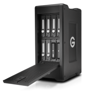 G Speed Shuttle XL 2TB EV Series Bay Adapter Frontopen.png