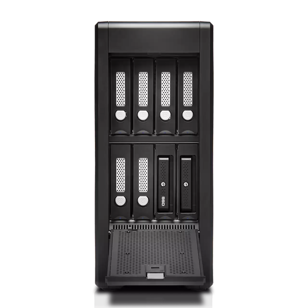 G Speed Shuttle XL 3TB EV Series Bay Adapter Front Open1.png- Zoom Image