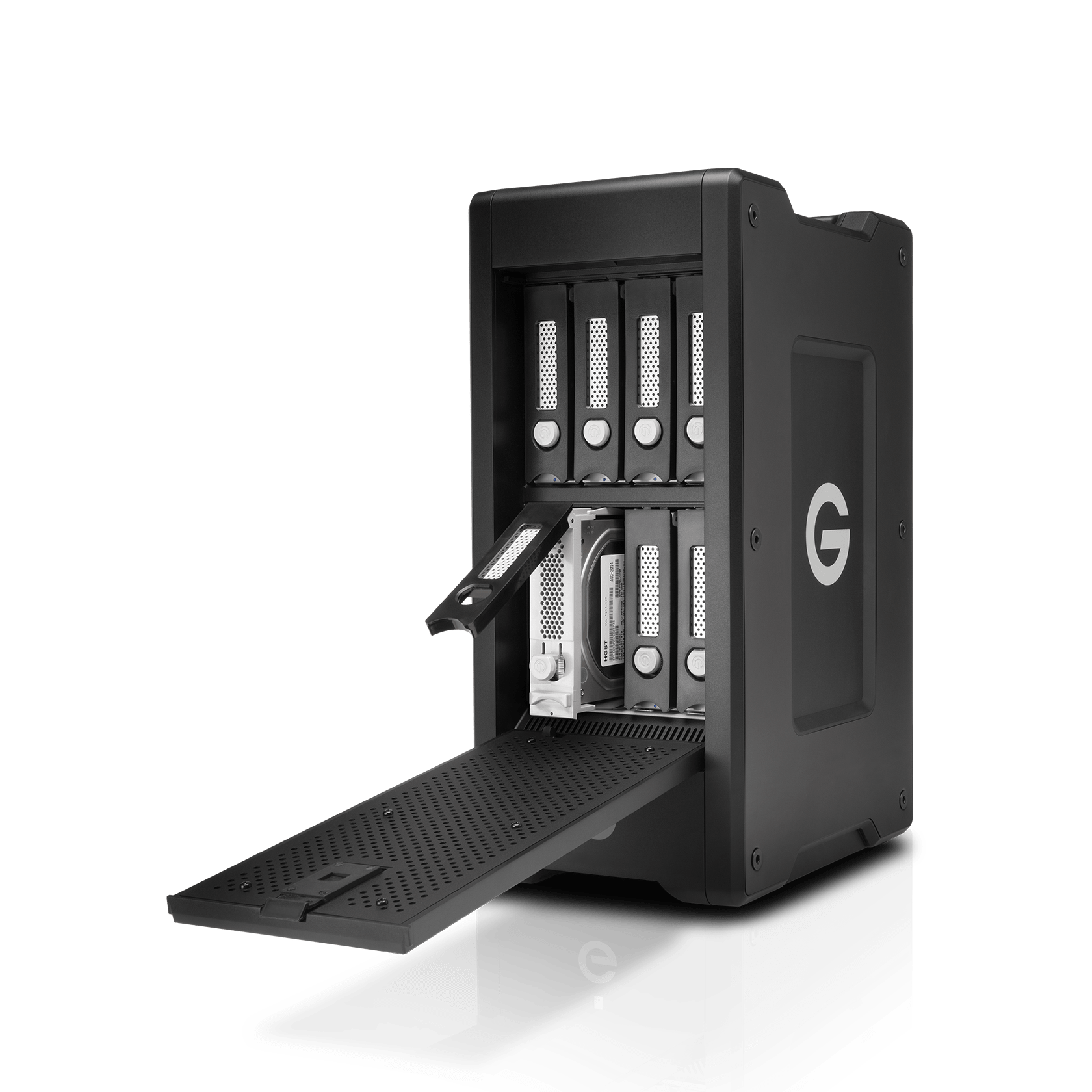 G-Technology 112TB G-SPEED Shuttle XL Thunderbolt 2, 8-Bay Storage System - 0G10540-1