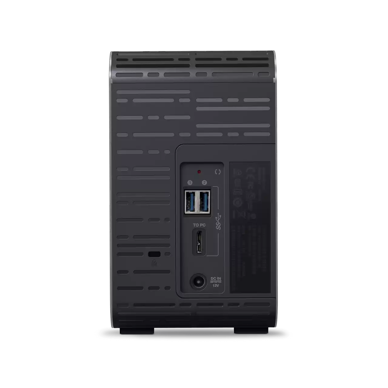 My Book Duo USB 3.0 hdd jch recertified back- Zoom Image