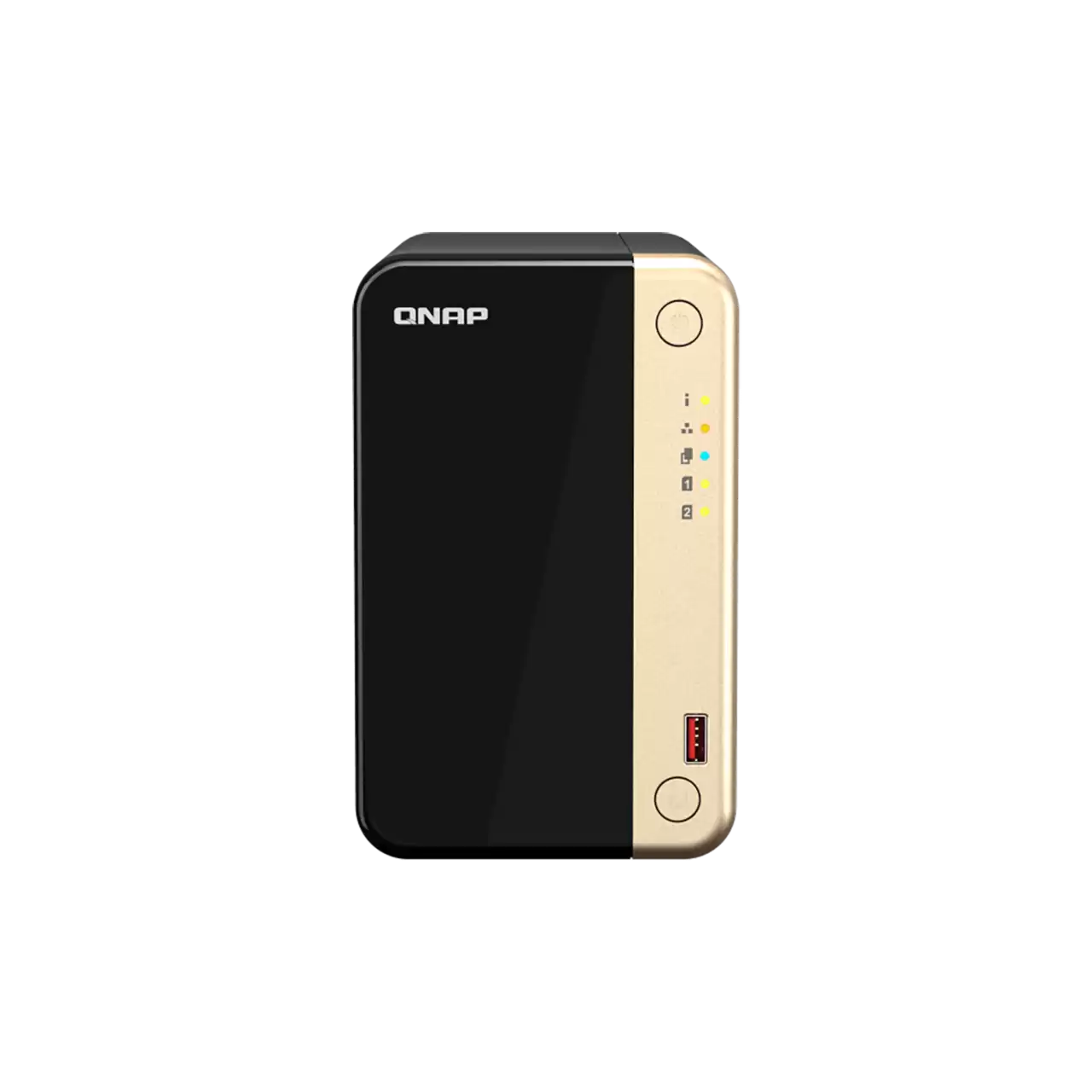 QNAP TS-264 2-Bay Desktop NAS Front- Zoom Image