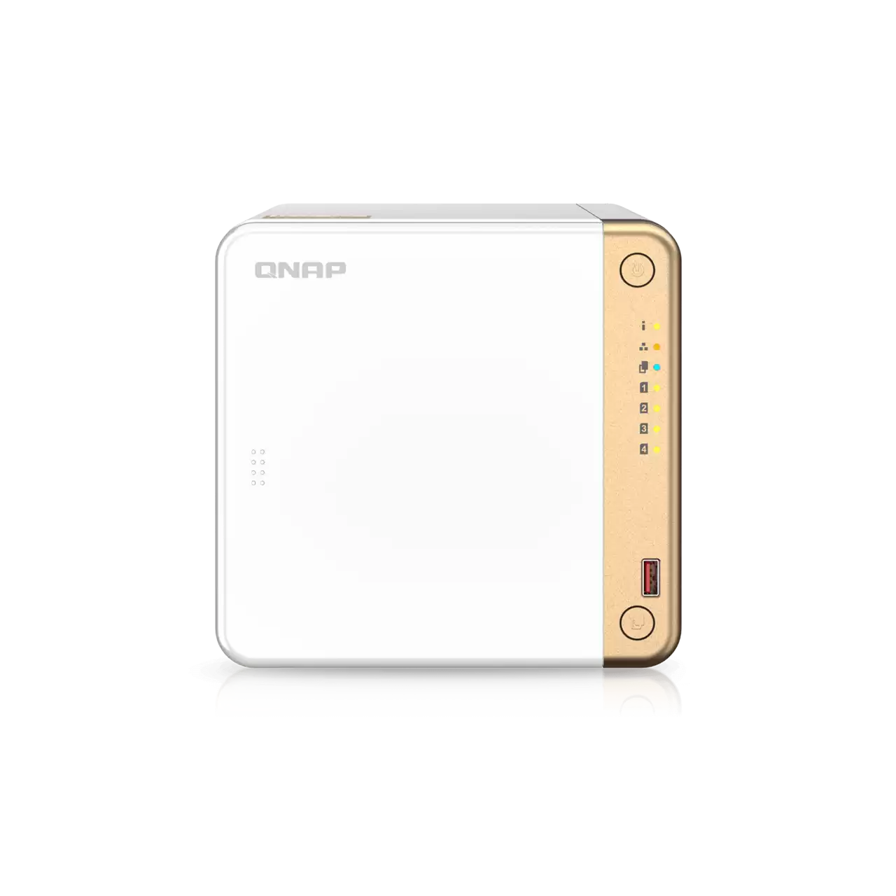 QNAP TS-462 4-Bay Desktop NAS Front- Zoom Image