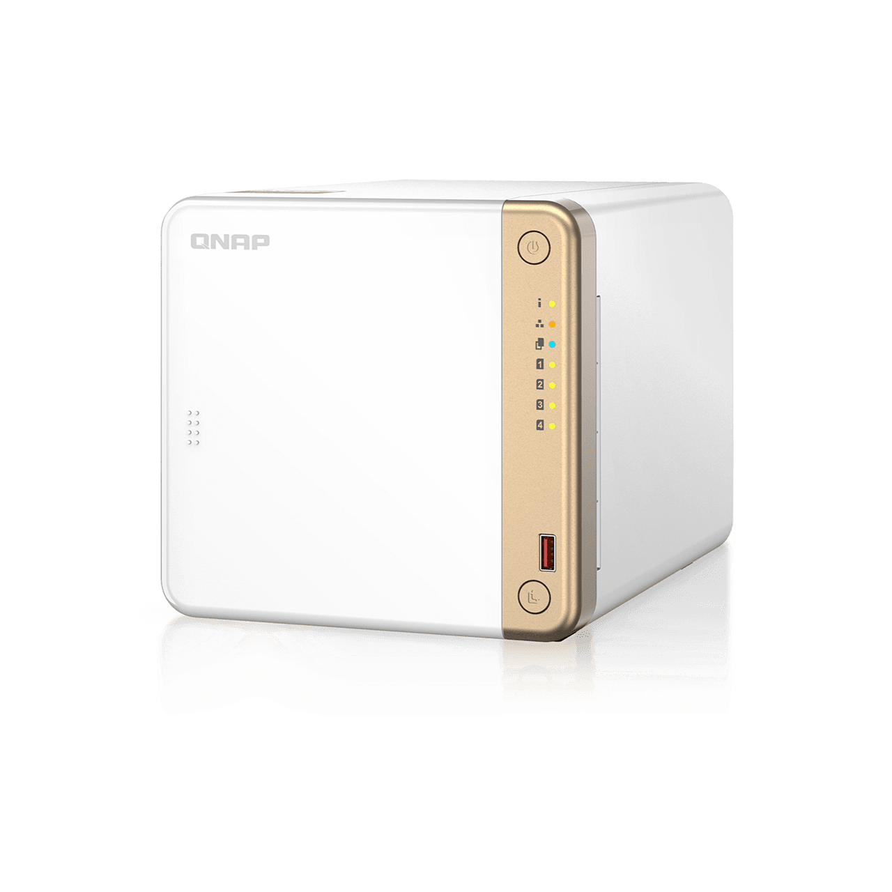 QNAP TS462 Desktop NAS with 4 Bays Western Digital