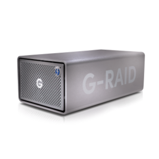 G-technology G Raid Avec Tableau De Disque Thunderbolt 3 20 To USB 3.1  Externe Disque Dur Dur Conduire Gris