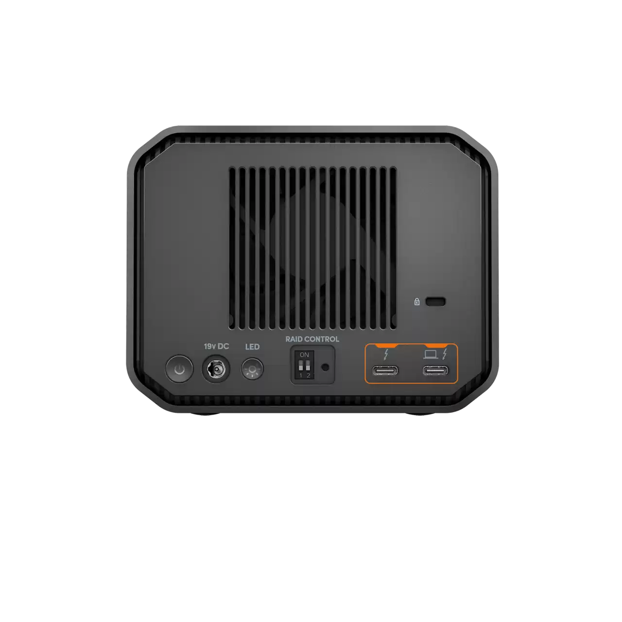 SanDisk Professional G-RAID Mirror Back- Zoom Image