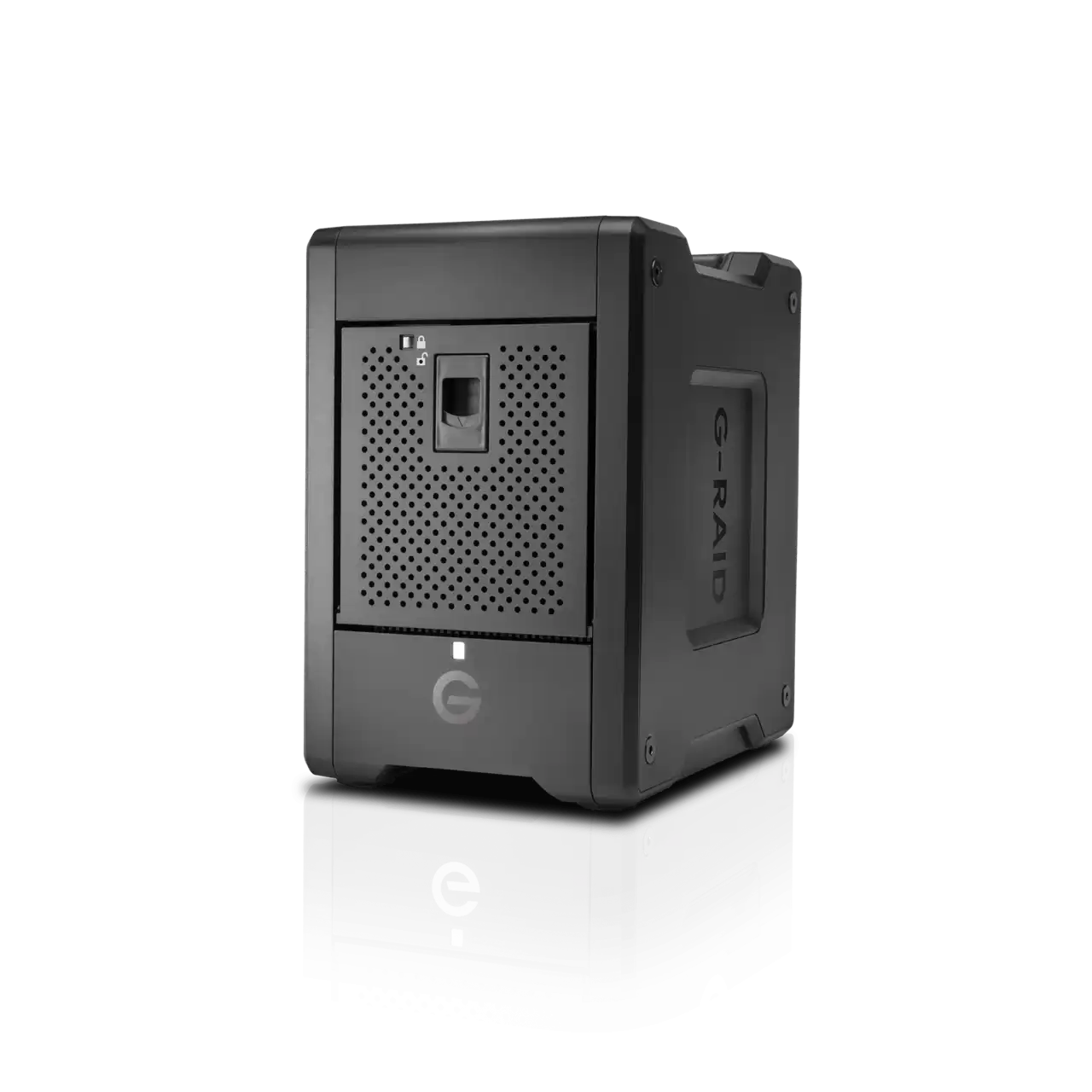 Sandisk Professional G-Raid Shuttle 4 Thunderbolt 3 HDD Left Angle- Zoom Image