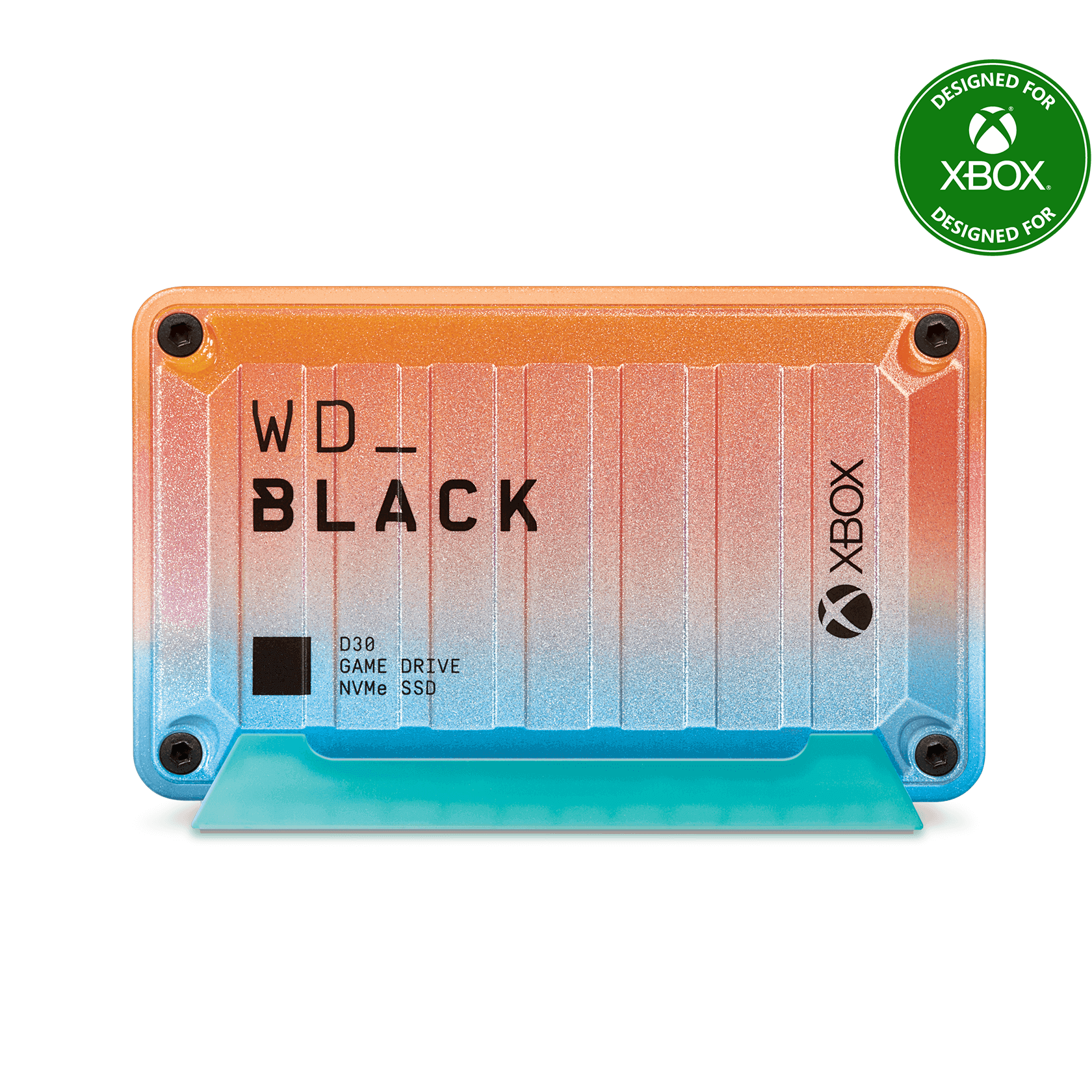 WD Black WD_Black D30 Game Drive for Xbox™ – Limited Edition Summer Collection - WDBAMF0010BSU-WESN
