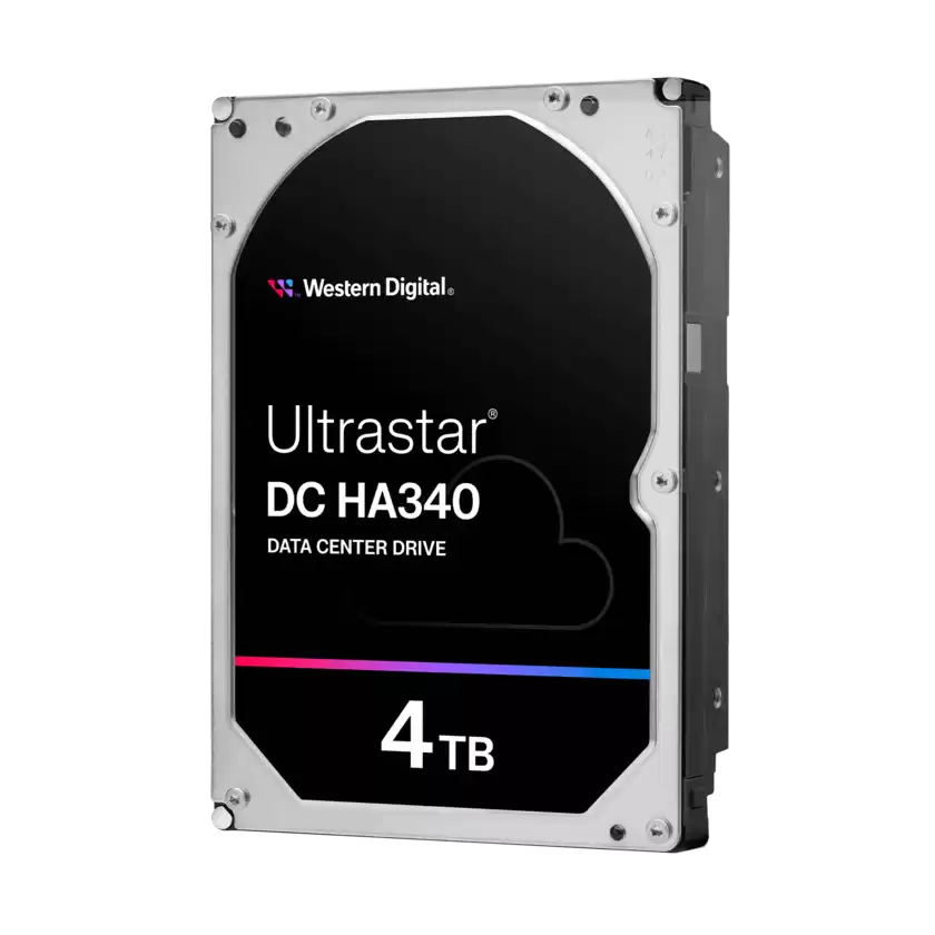 WD Ultrastar DC HA340 4TB Festplatte - 7200 RPM SATA 6Gb/s 256MB Cache