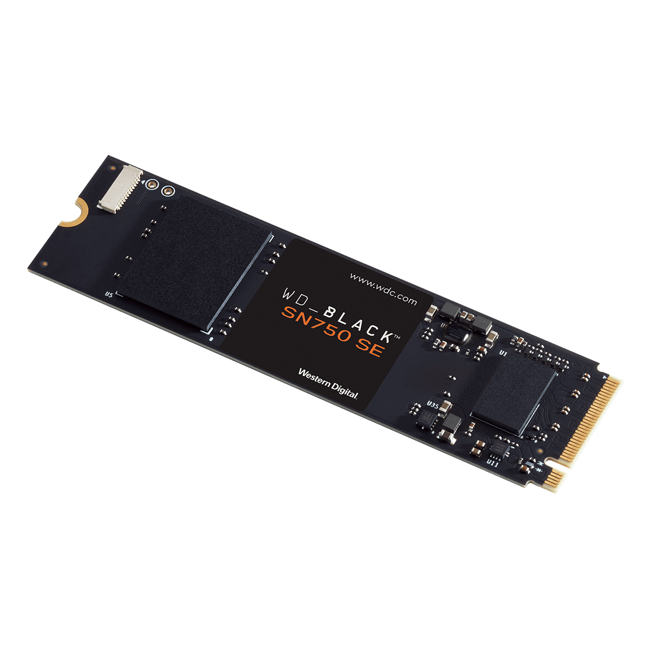 WD Black SC750 SE NVMe SSD pod kutom
