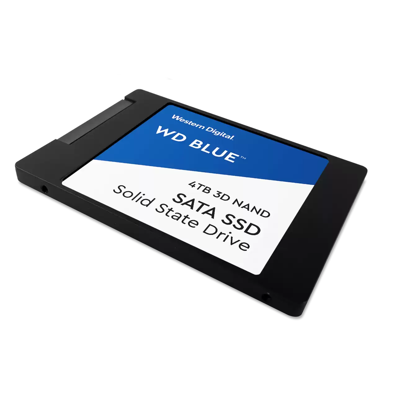 WD Blue 3D Nand Sata SSD 4TB Angle- Zoom Image