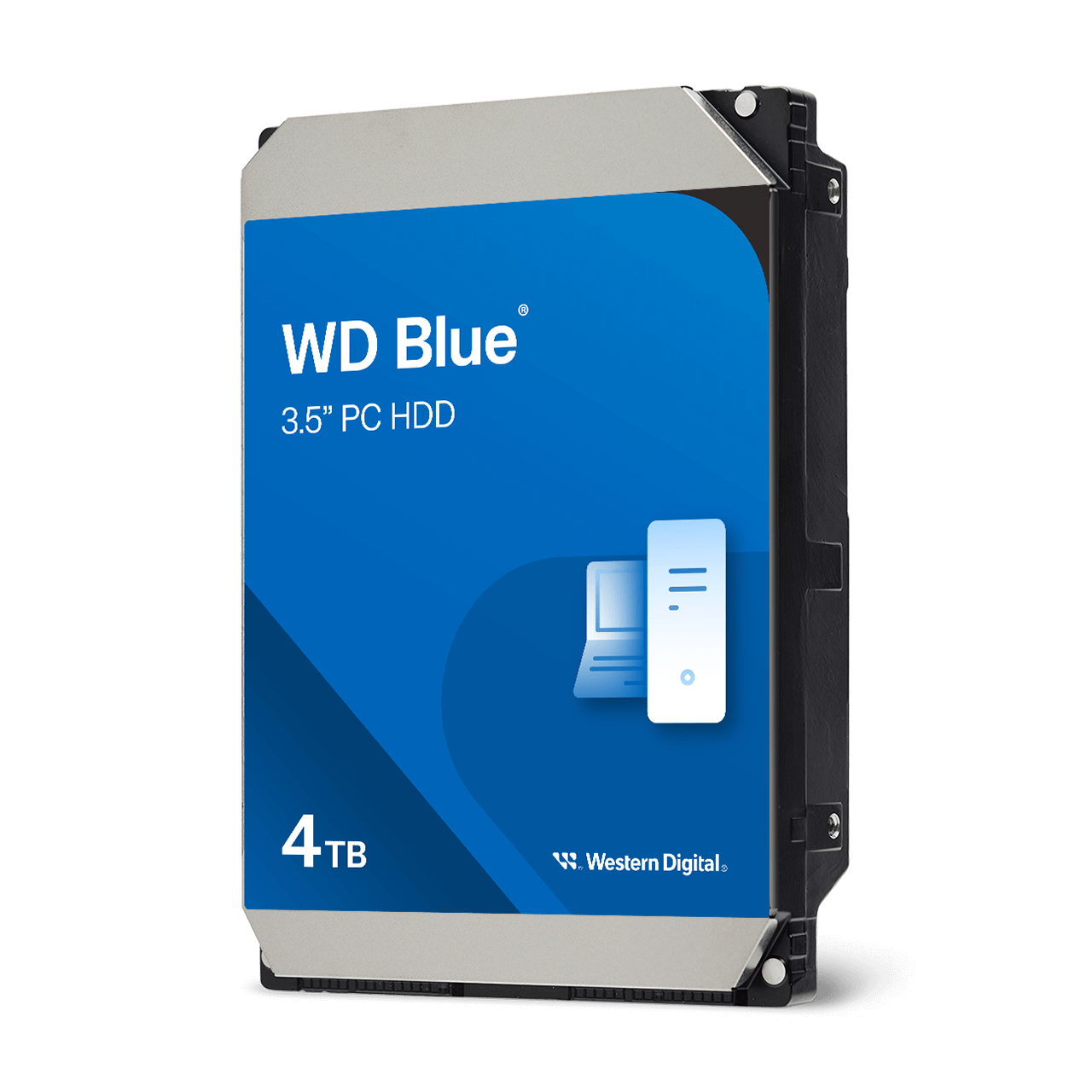 Western Digital 4TB WD 3.5in PC - Internal Hard Drive, Blue - WD40EZAZ