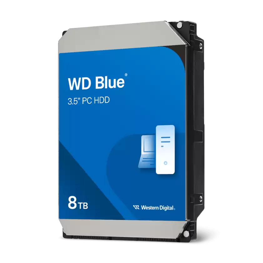 WD Blue 3.5in PC Hard Drive - 8TB