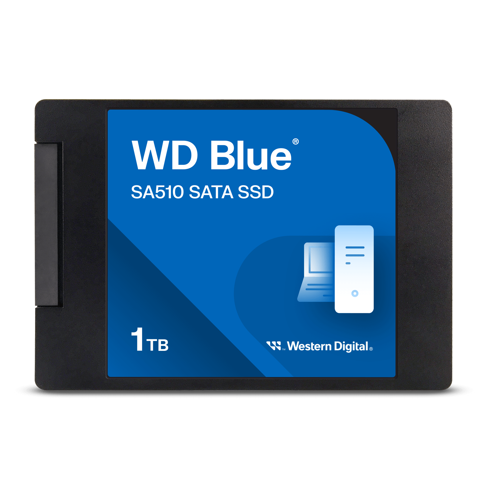 2TB WD Blue SA510 SATA SSD 2.5”/7mm Cased | Western Digital
