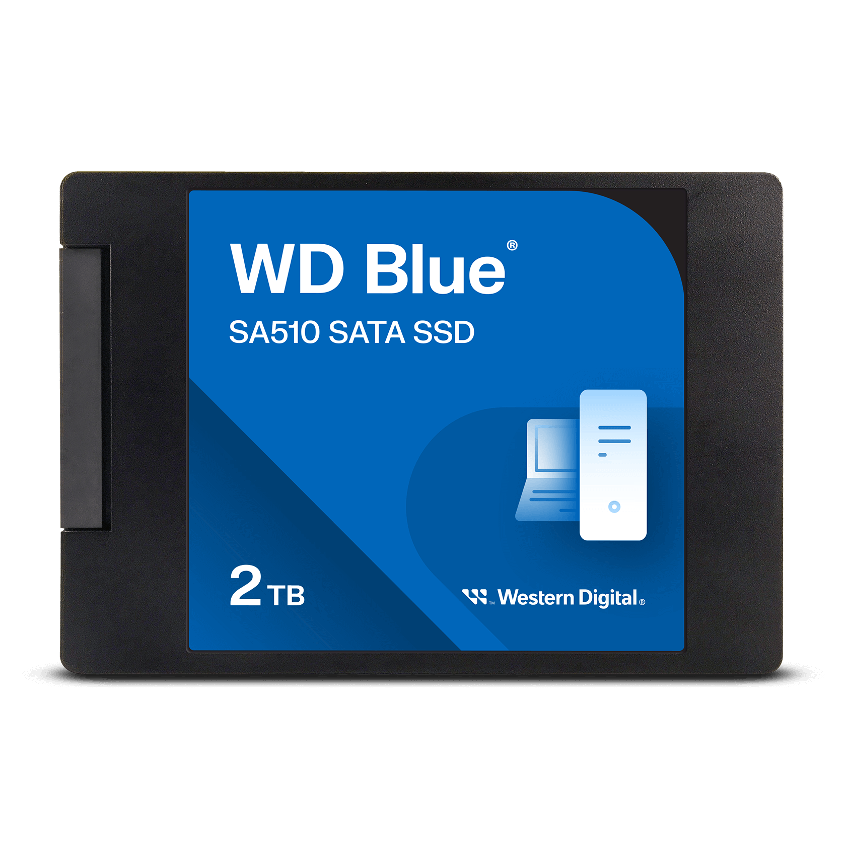 500GB WD Blue SA510 SATA SSD 2.5”/7mm Cased | Western Digital