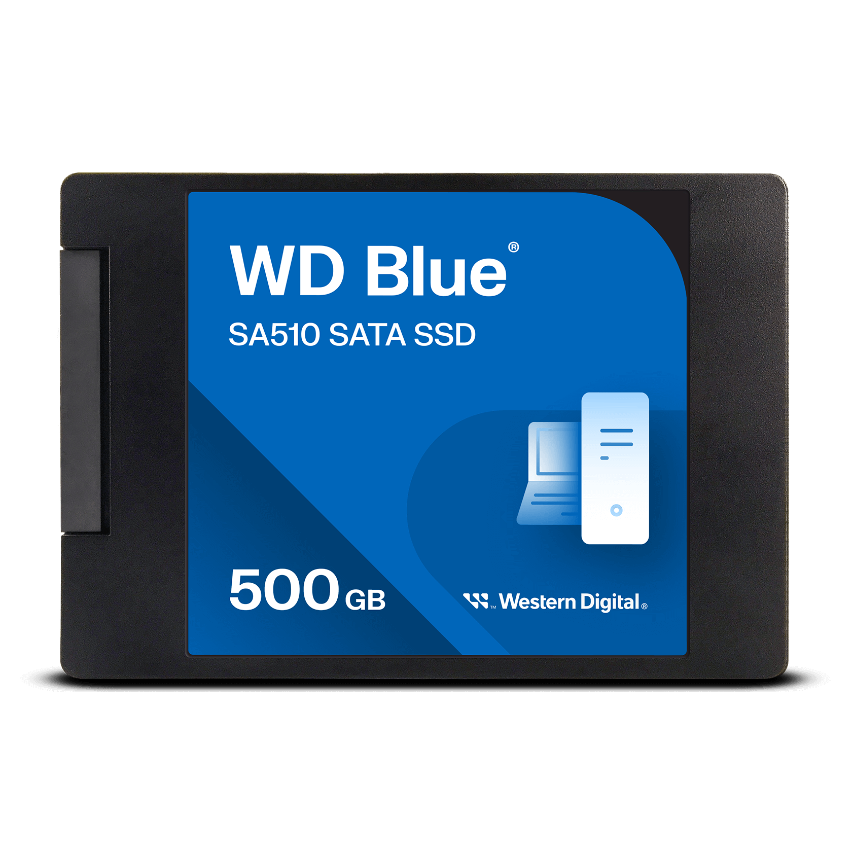 上品コーデはコレで安心！ Blue WD 250GB SA510 Digital Western | Cased 2.5”/7mm SSD SATA 内蔵型SSD