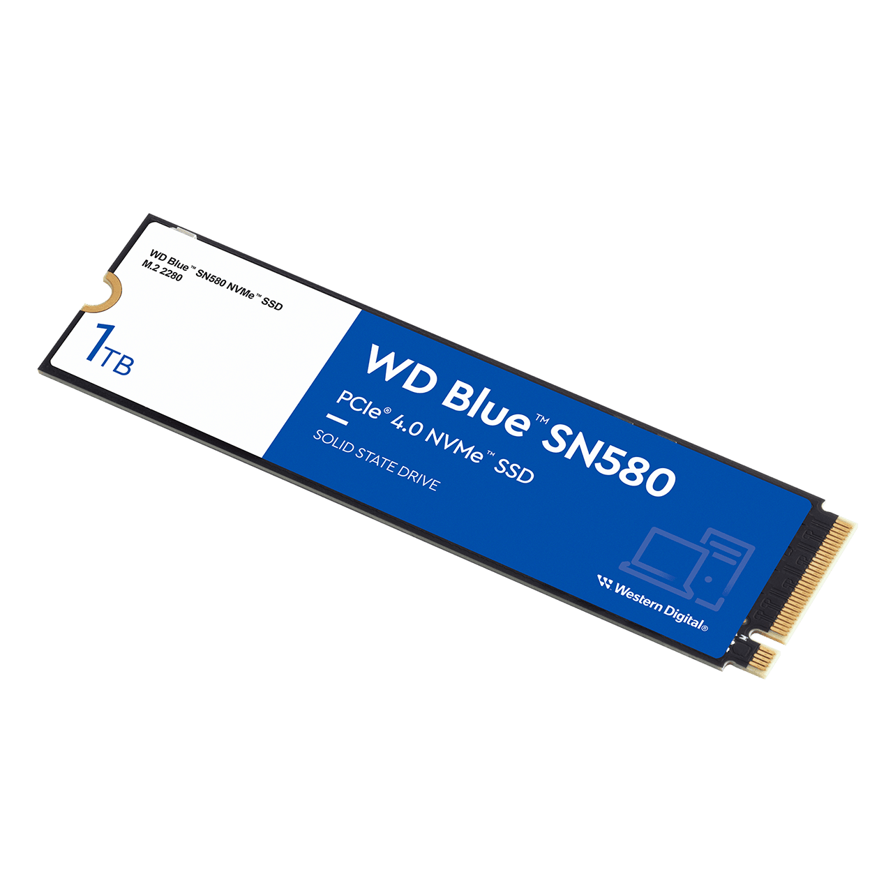 WD Blue SN580 NVMe SSD 1TB Flat