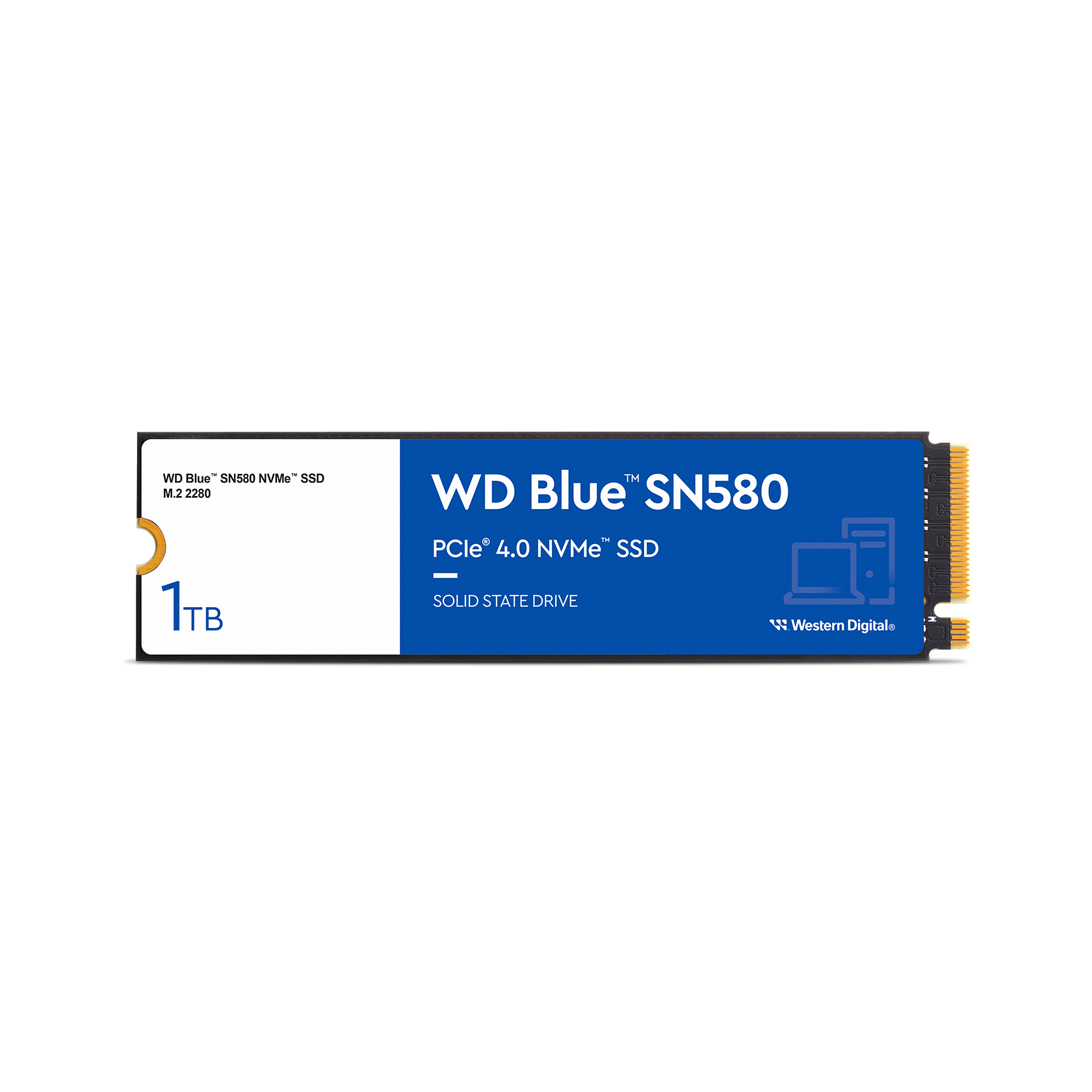 Western Digital 1TB WD Blue™ SN580 NVMe™, - WDS100T3B0E