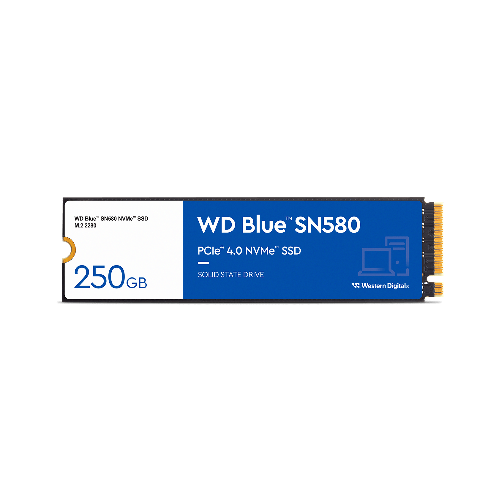 Western Digital WD Blue™ SN580 NVMe™, 250GB - WDS250G3B0E