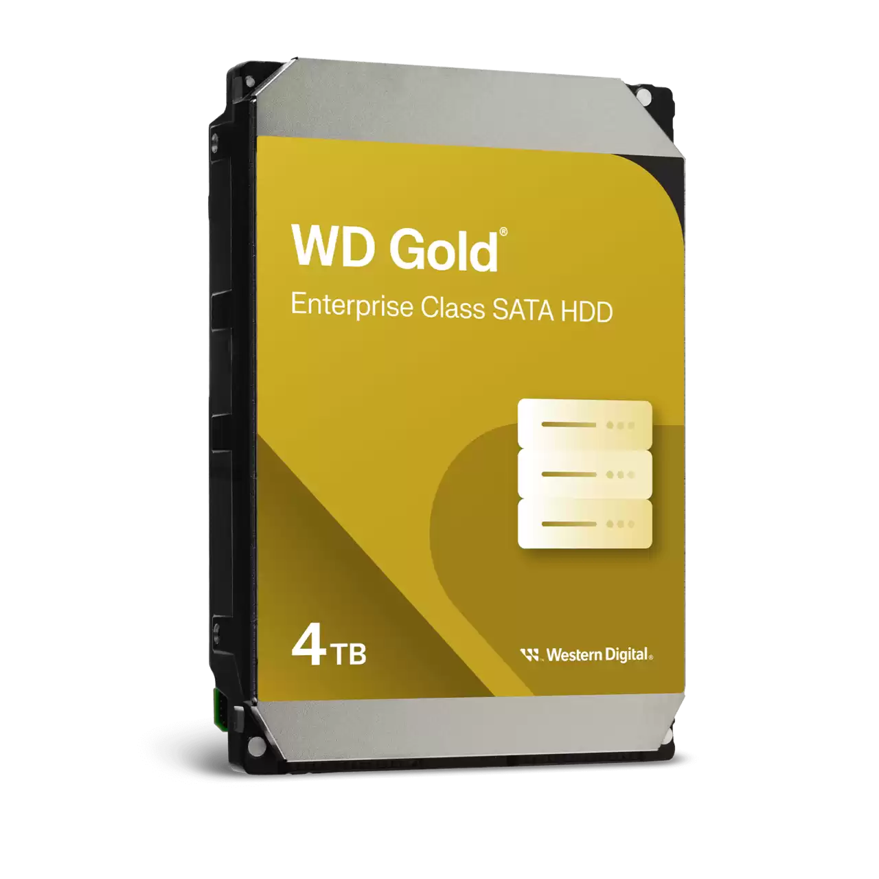 WD Gold SATA HDD 4TB Right- Zoom Image