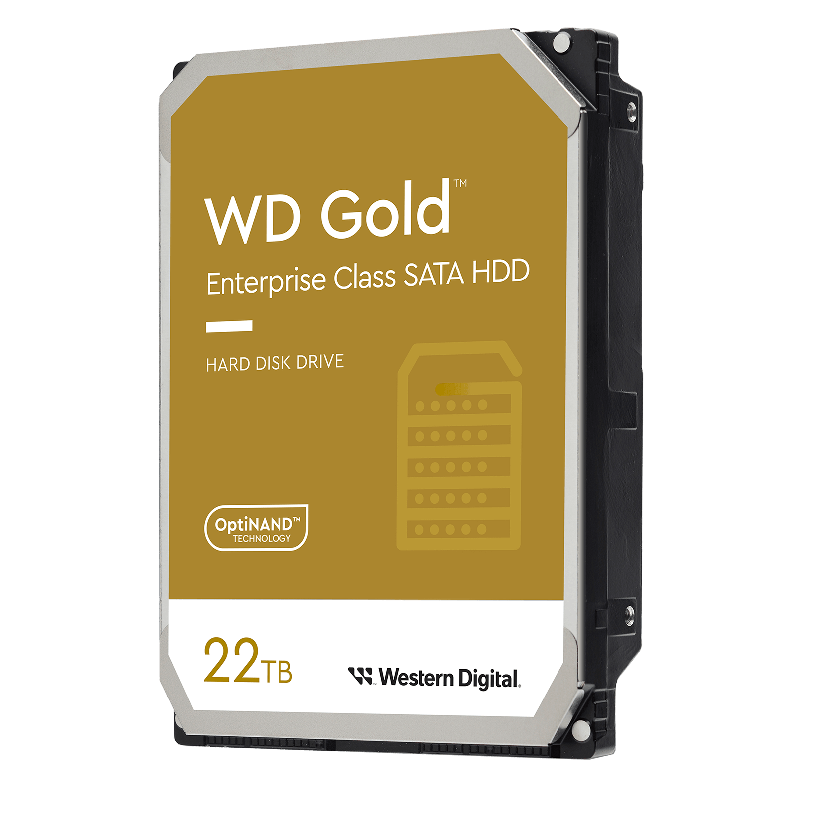 Western Digital 22TB WD Gold™ Enterprise Class SATA HDD - Internal Hard Drive - WD221KRYZ