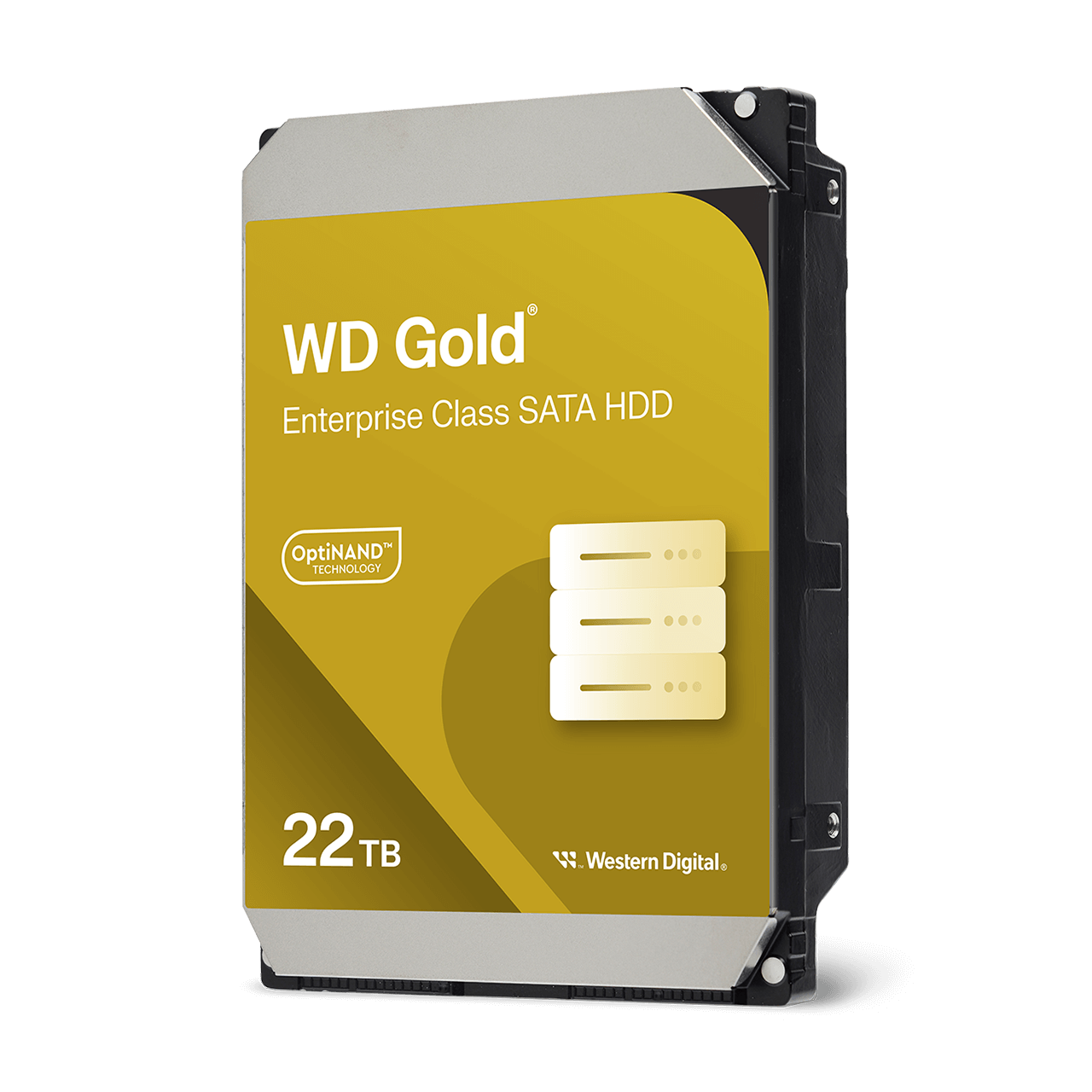 Western Digital 22TB WD Gold™ Enterprise Class SATA HDD - Internal Hard Drive - WD221KRYZ