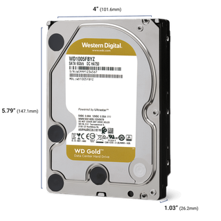 WD GOLD Dimensions