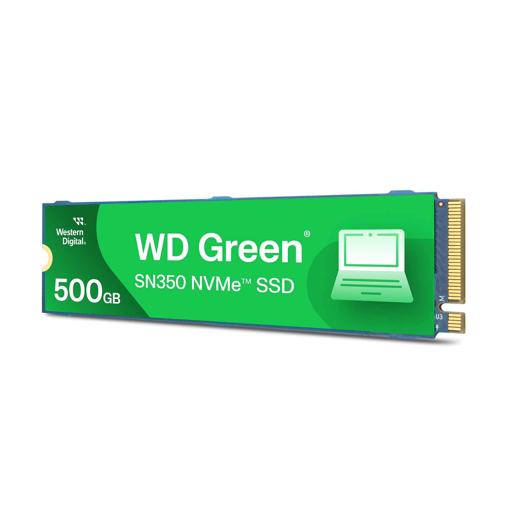 Western Digital 500GB WD Green邃｢ SN350 NVMe邃｢ SSD - WDS500G2G0C