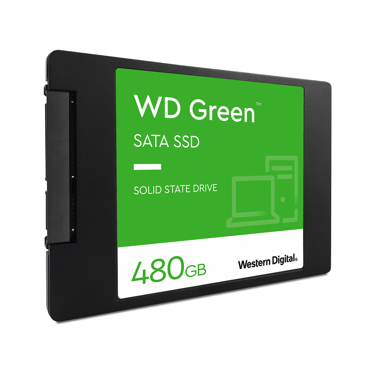 WD Green SSD Front Right 480GB