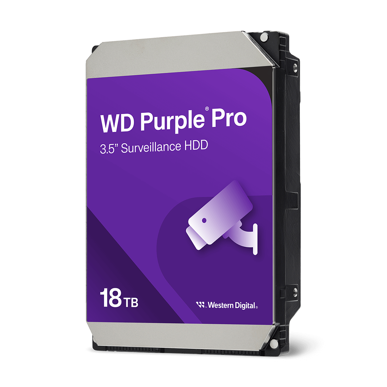 Western Digital 18TB WD Pro Surveillance, Purple, Storage System - WD181PURP