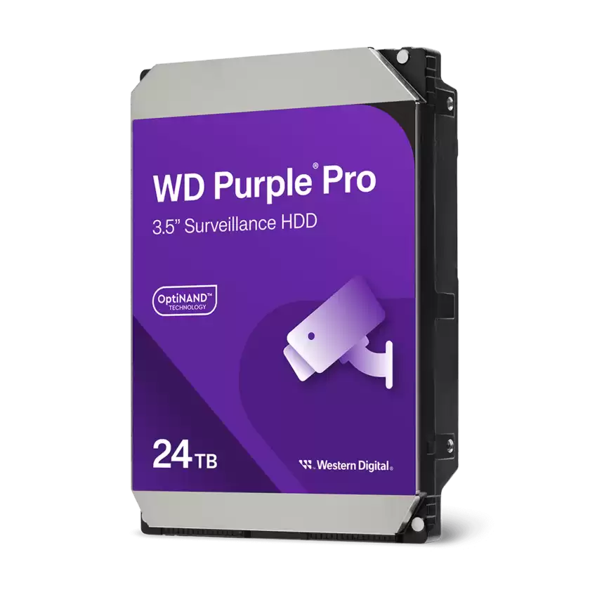 WD Purple Pro - 24TB Surveillance Hard Drive