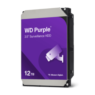 WD Purple Surveillance Hard Drive 12TB