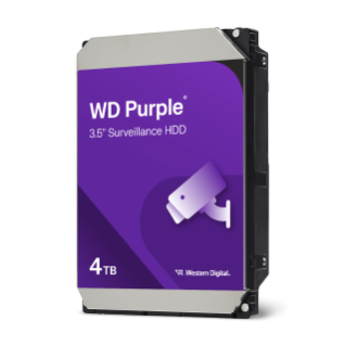 【コンビニ受取対応商品】 4 Digital Western | Purple WD vigilância para rígido Disco TB External Hard Disk Drive