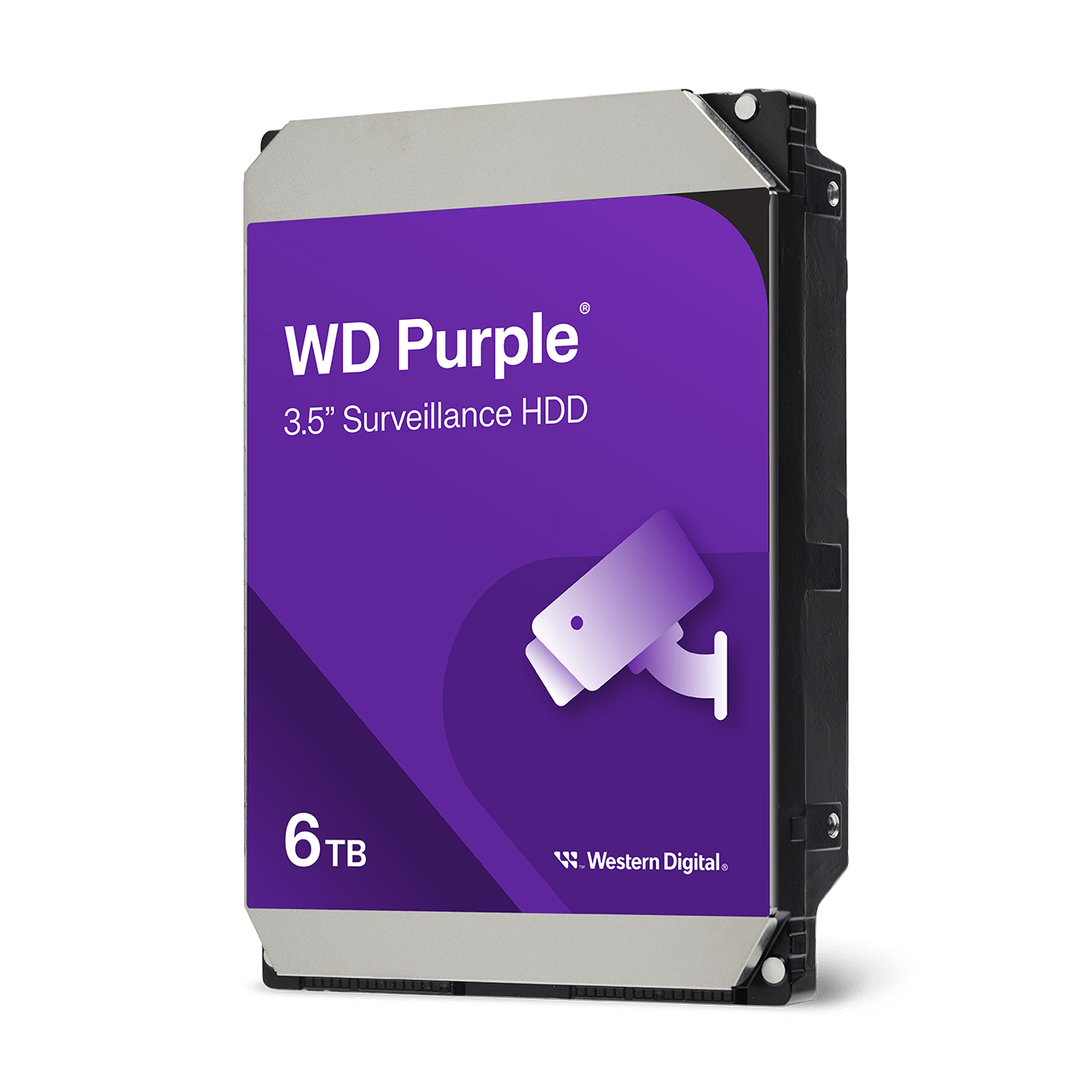 Wd Purple Surveillance Hard Drive For Dvr Or Nvr Security System Hdd Western Digital