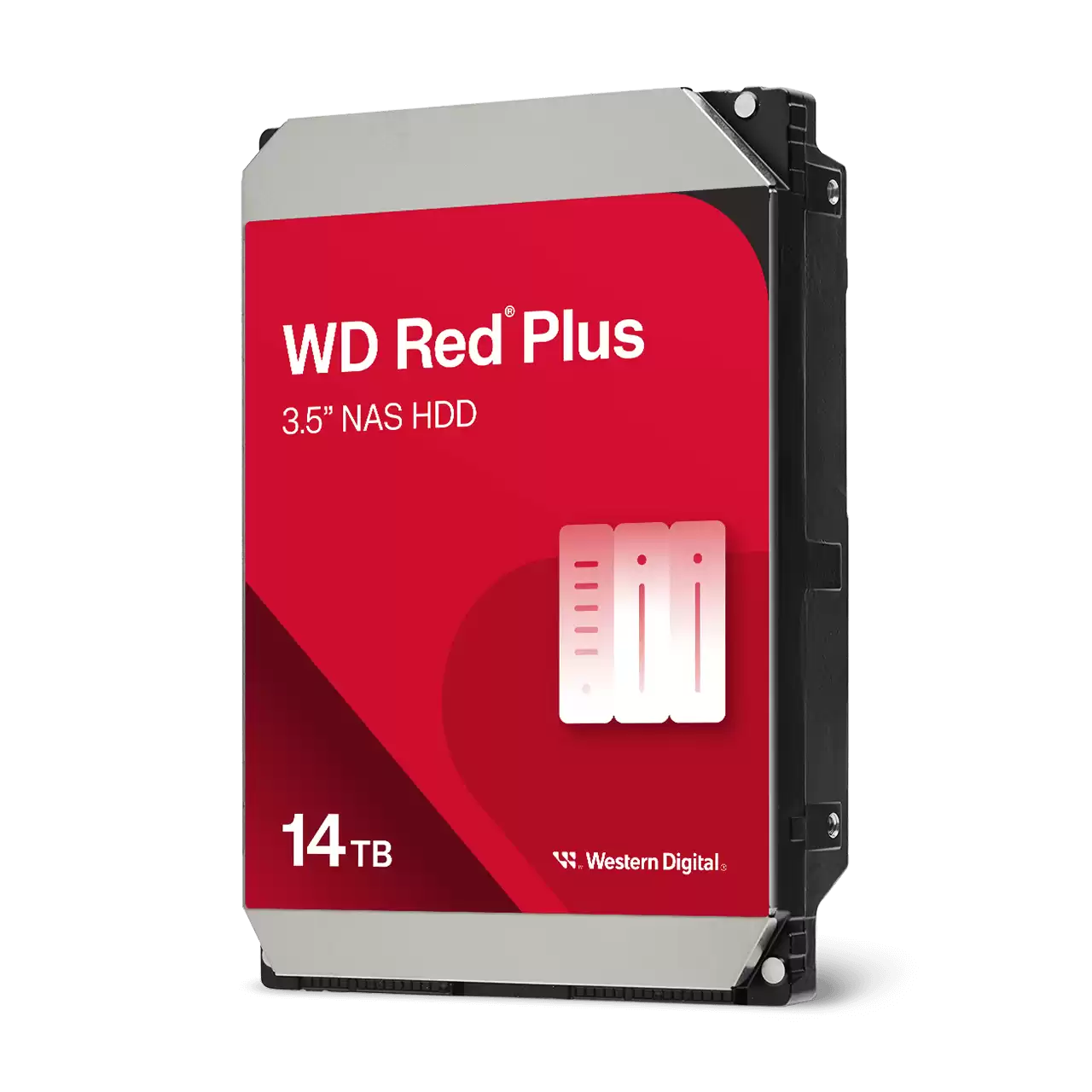 WD Red Plus SATA 3.5 HDD 14tb- Zoom Image