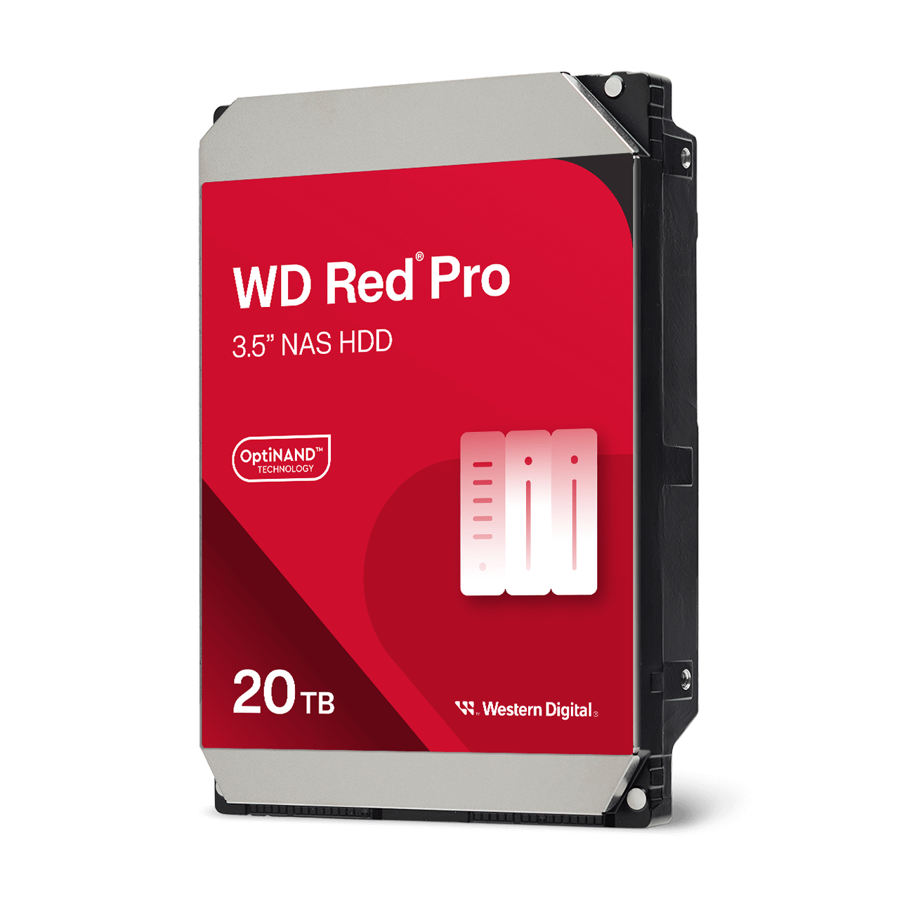 Western Digital 20TB WD Red™ Pro NAS Internal Hard Drive - WD201KFGX