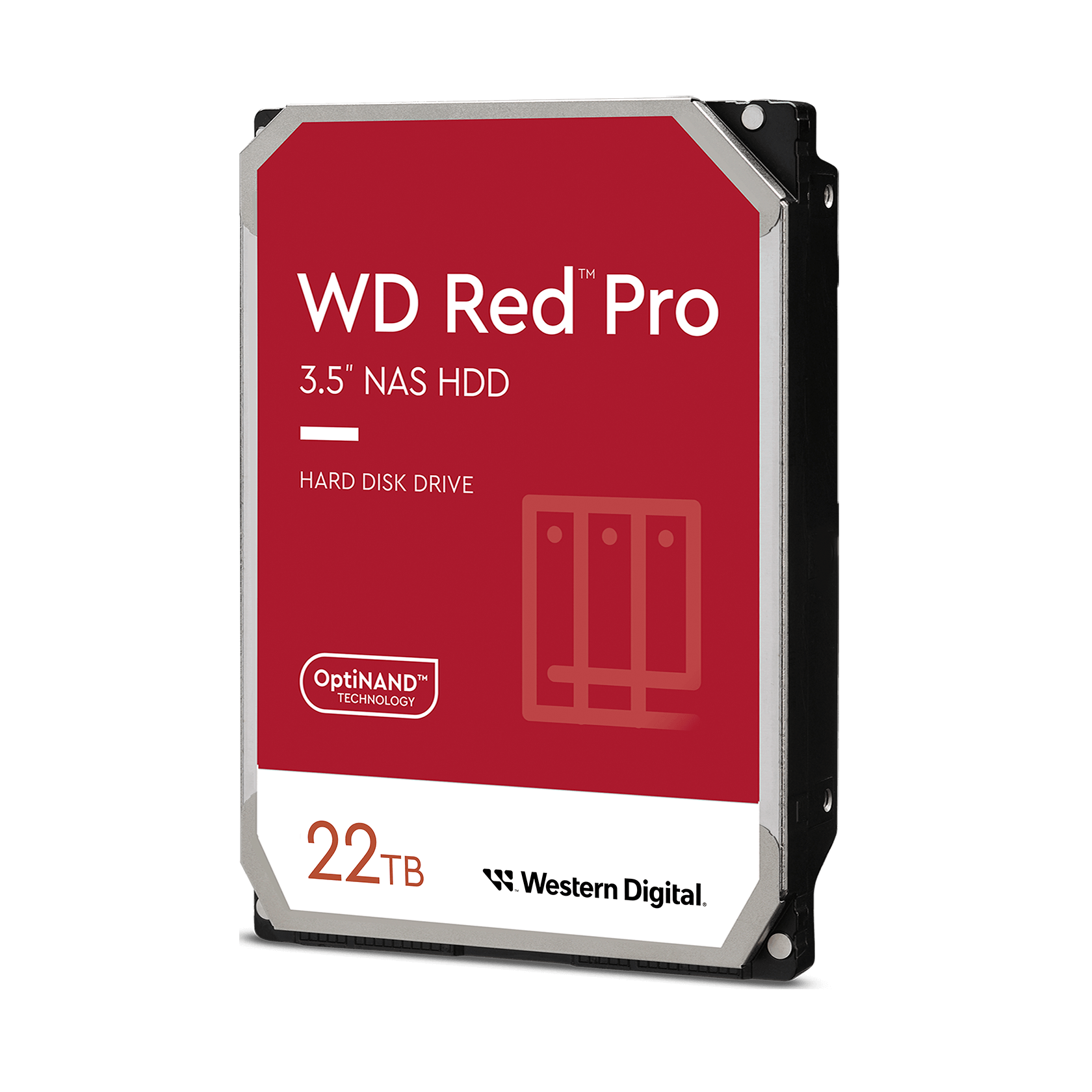 Western Digital 22TB WD Red™ Pro NAS Internal Hard Drive - WD221KFGX