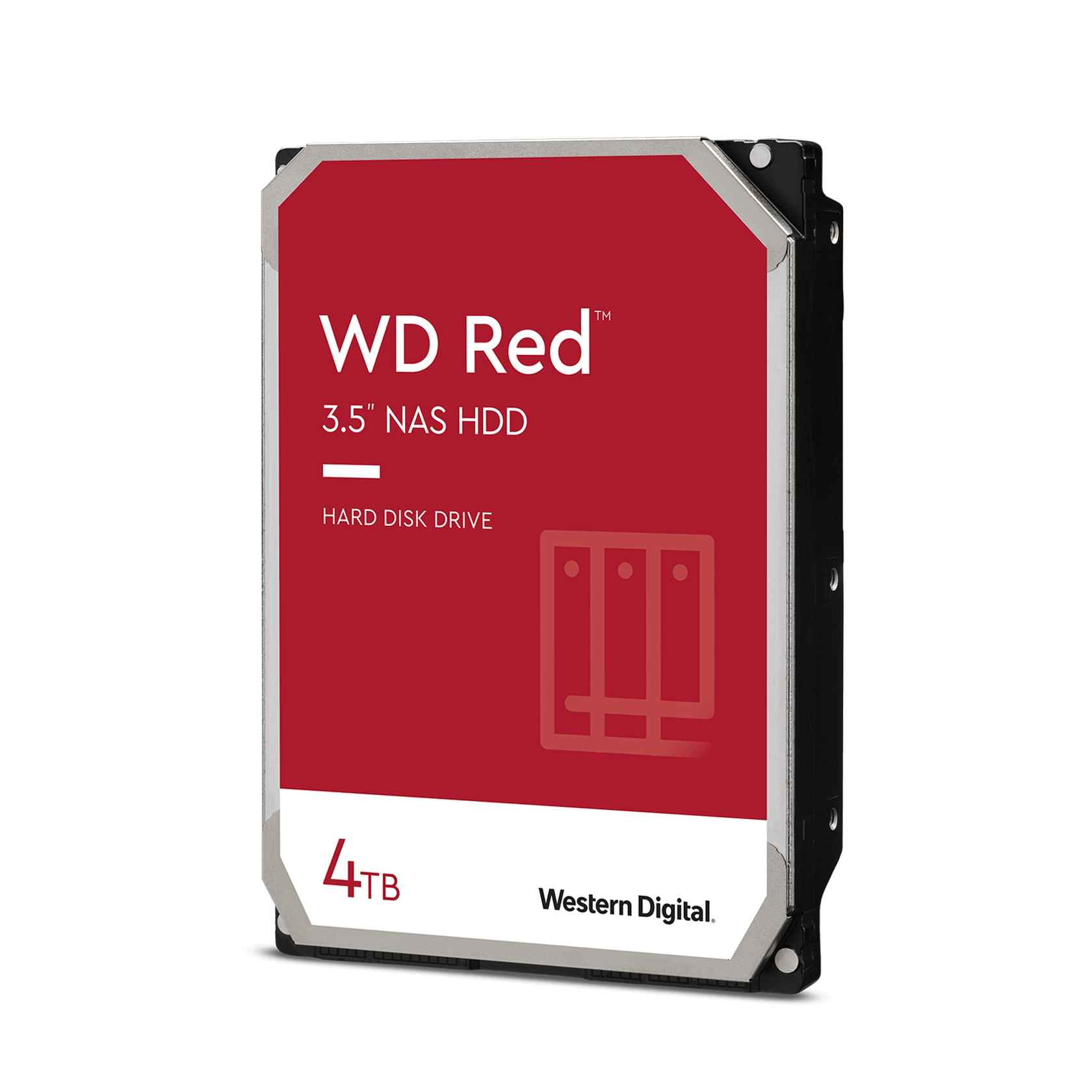 Western Digital 4TB WD Internal Hard Drive, Red - WD40EFAX