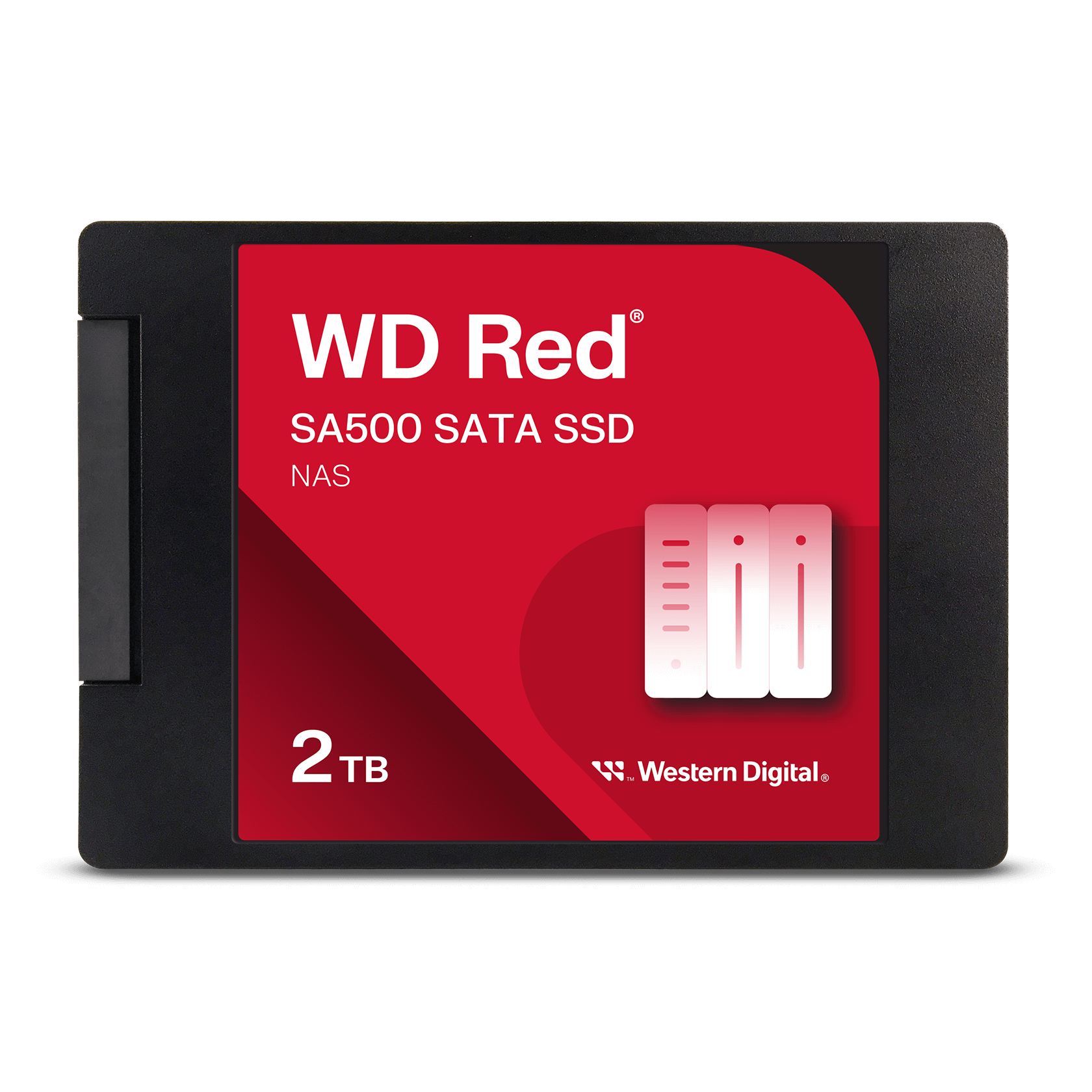 4TB WD Red SA500 NAS SATA SSD 2.5”/7mm Cased | Western Digital