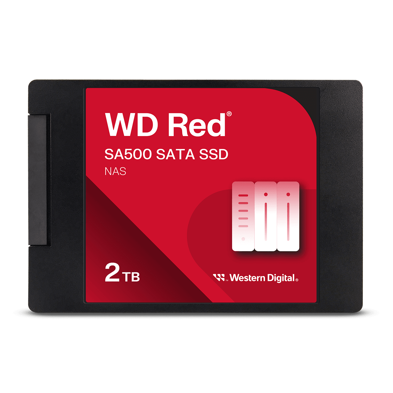2TB WD Red™ SA500 NAS SATA SSD 500 GB to 4 TB 2.5”/7mm Cased 2TB WD Red™ SA500 NAS SATA SSD 500 GB to 4 TB 2.5”/7mm Cased