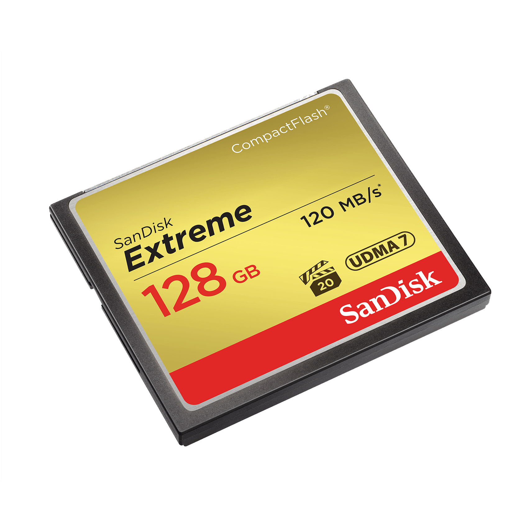 SanDisk Extreme CompactFlash Memory Card 128GB - SDCFXSB-128G-G46