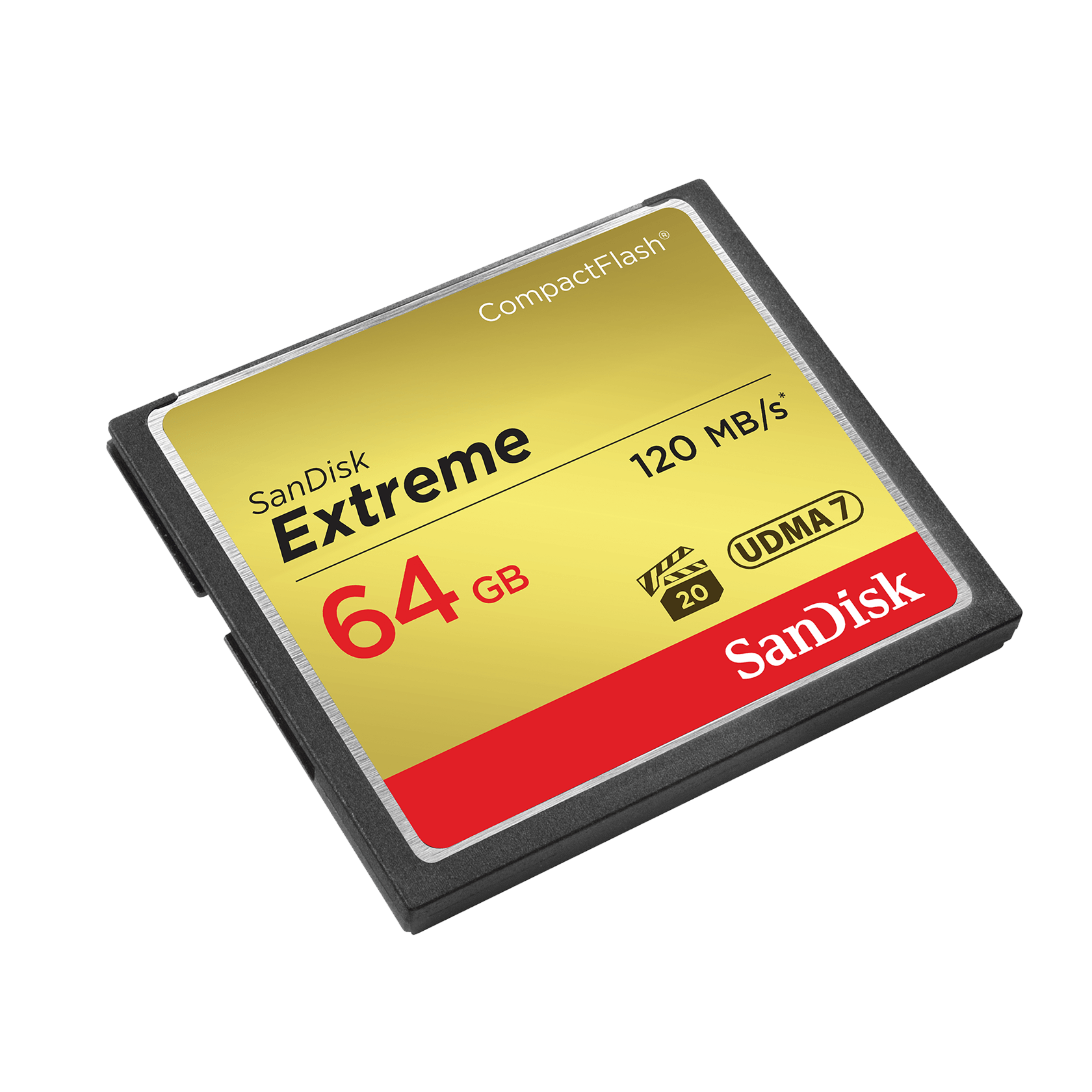 SanDisk 64GB Extreme CompactFlash Memory Card - SDCFXSB-064G-J61