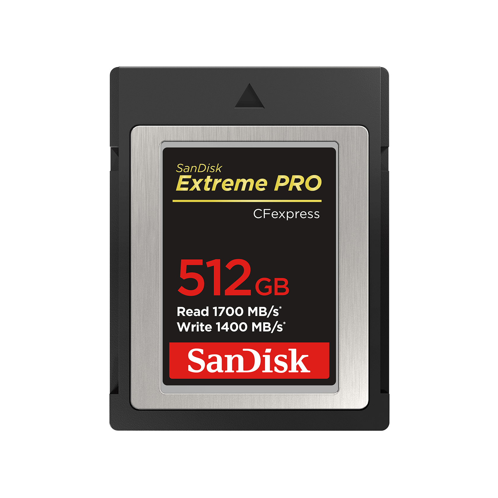 SanDisk Extreme ProÂ® CFexpressÂ® Memory Card Type B 512GB - SDCFE-512G-GN4NN