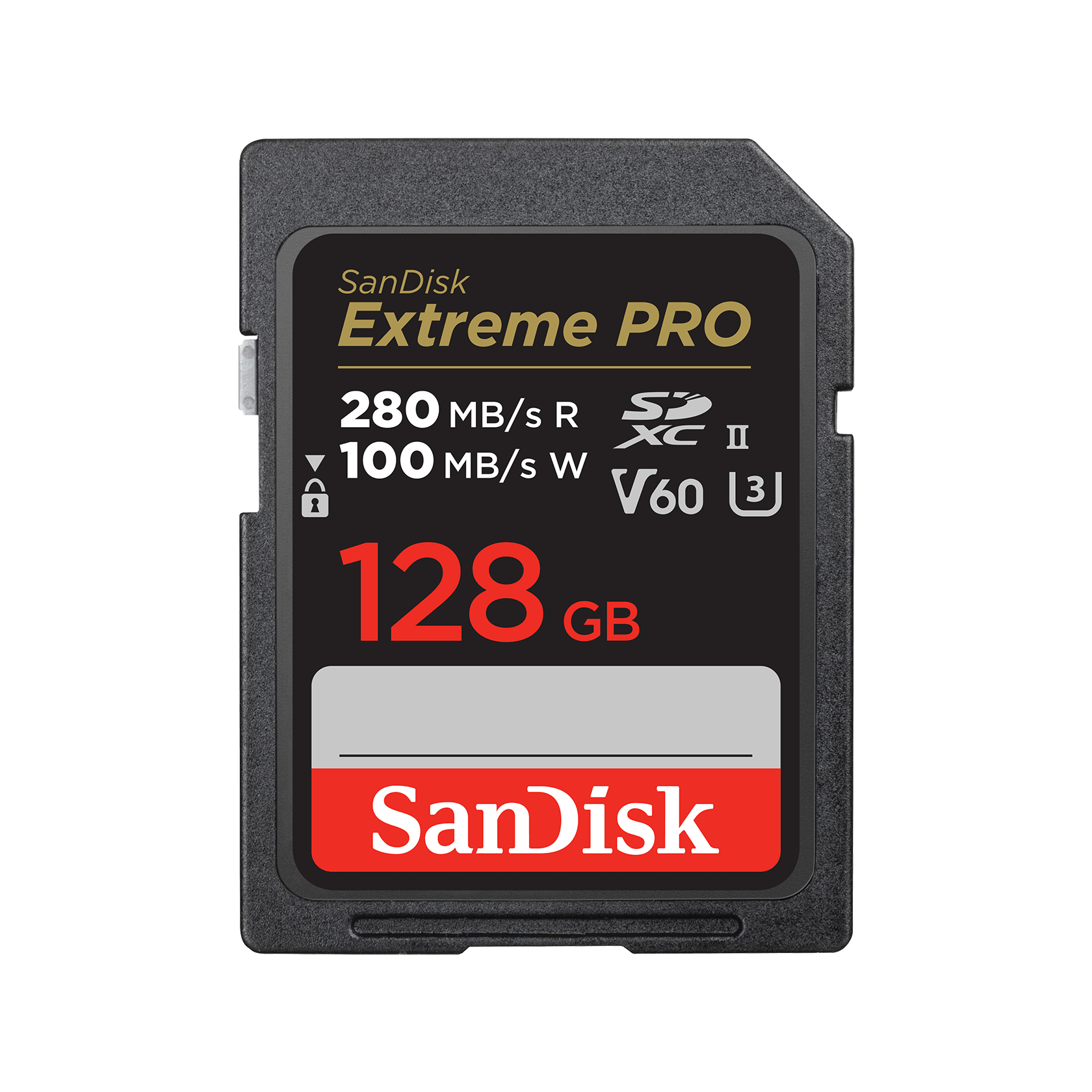 SanDisk 128GB Extreme PRO SDXC邃｢ UHSII Card - SDSDXEP-128G-JNJIP